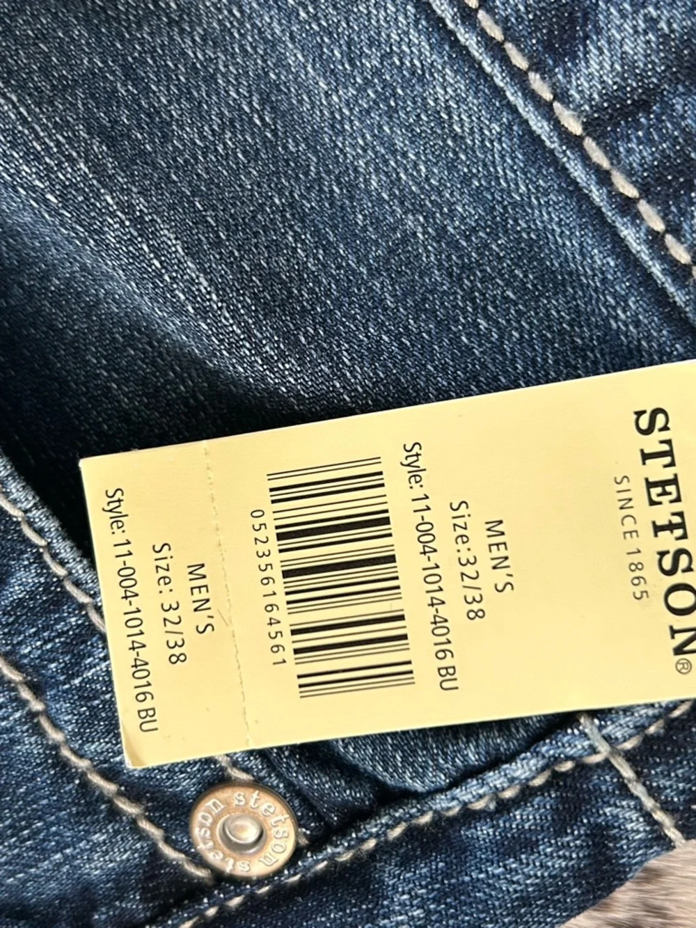 Stetson Men’s Rocker Bootleg - Picture 5 of 6